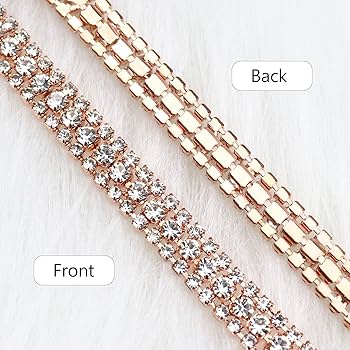 Amazon.co.jp: Towenm 3ヤード 3列 クリスタルラインストーンチェーン Amazon.co.jp: Towenm 3ヤード 3列 クリスタルラインストーンチェーン