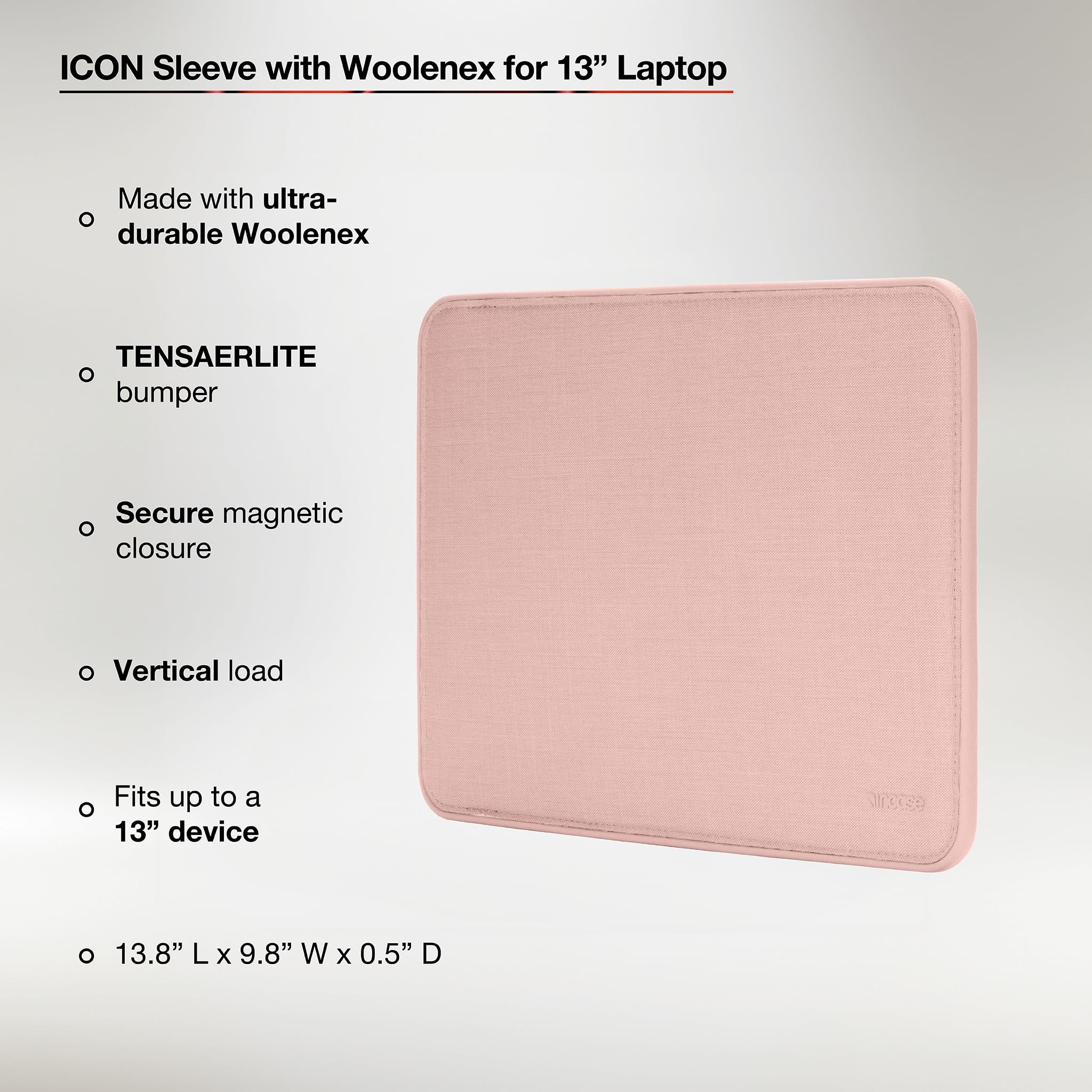 Capa ICON Incase com Woolenex, compatível com MacBook Pro de até