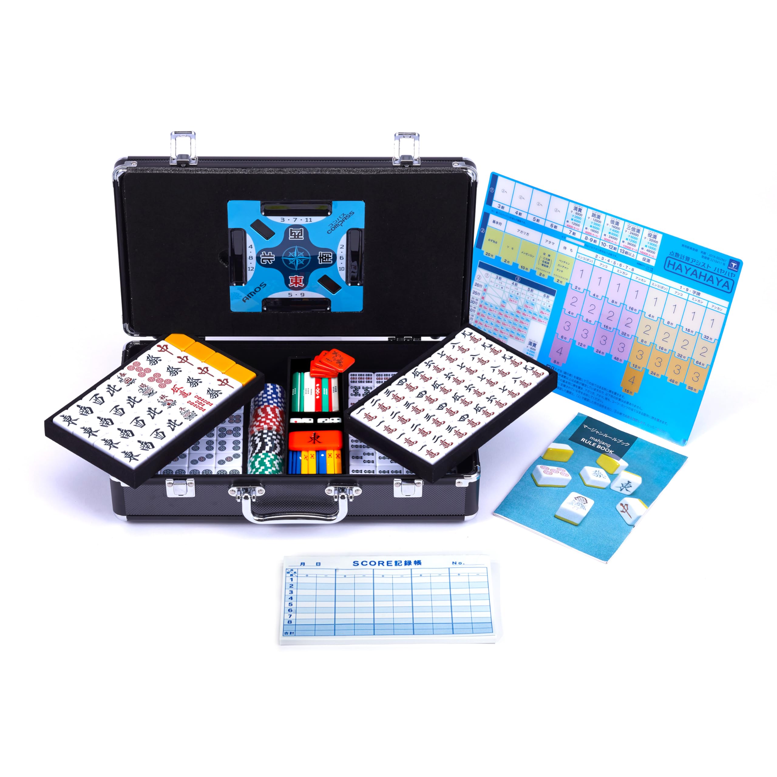 AMOS アモス　麻雀牌 Amazon | alban 手打麻雀牌「NEW AMOS COMPLETE GEAR（新