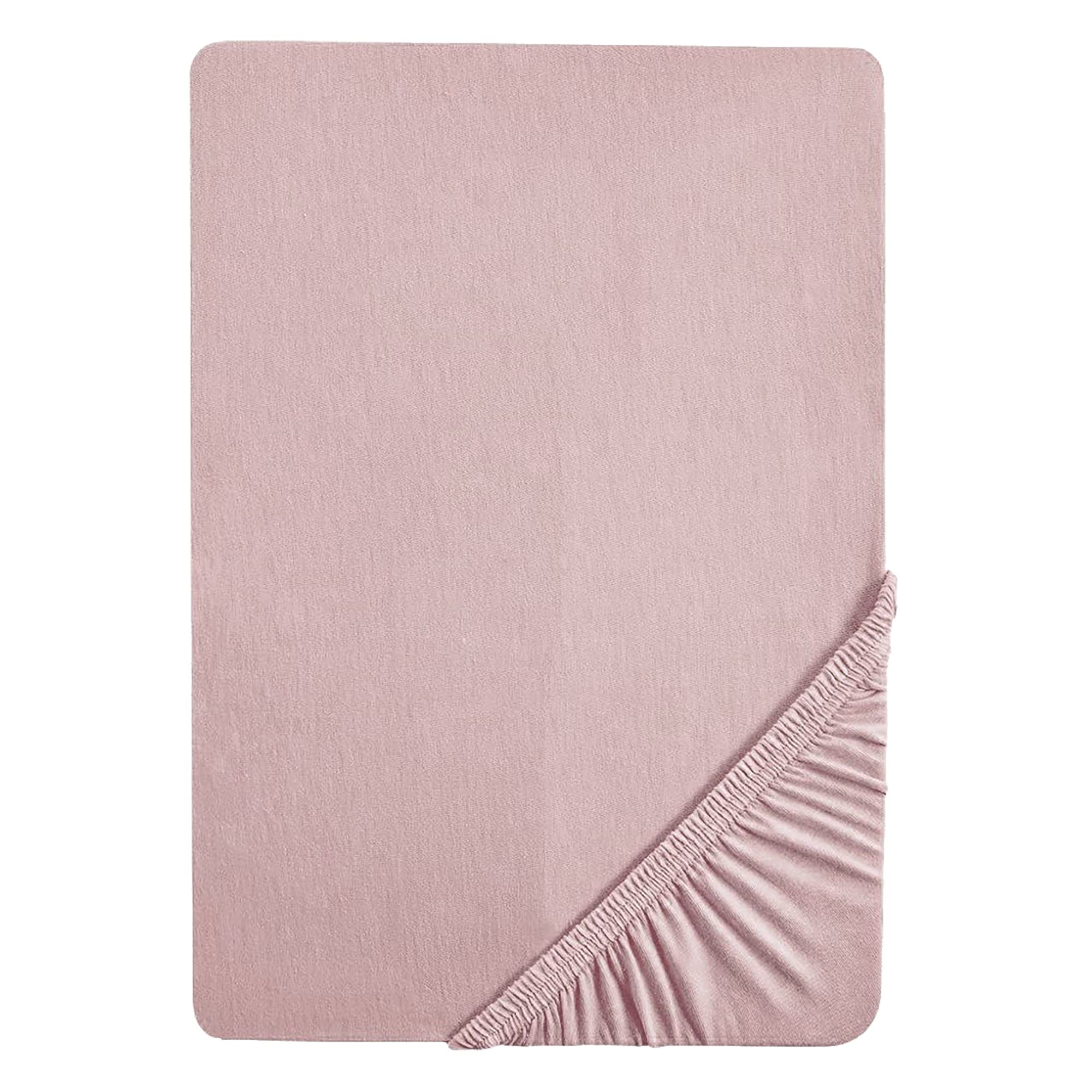 roba Lil Planet Fitted Sheet for Baby Bed 40 x 90 cm to 45 x 90 cm, Single Jersey, 100% Organic Cotton