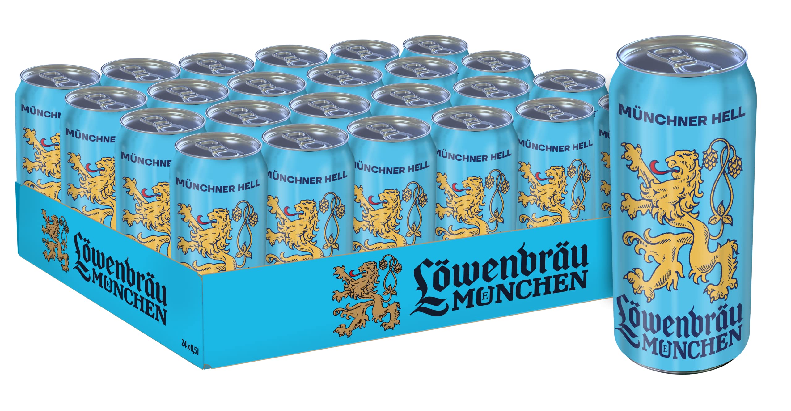 Löwenbräu Original Helles Dose (24 x 0.5 l)