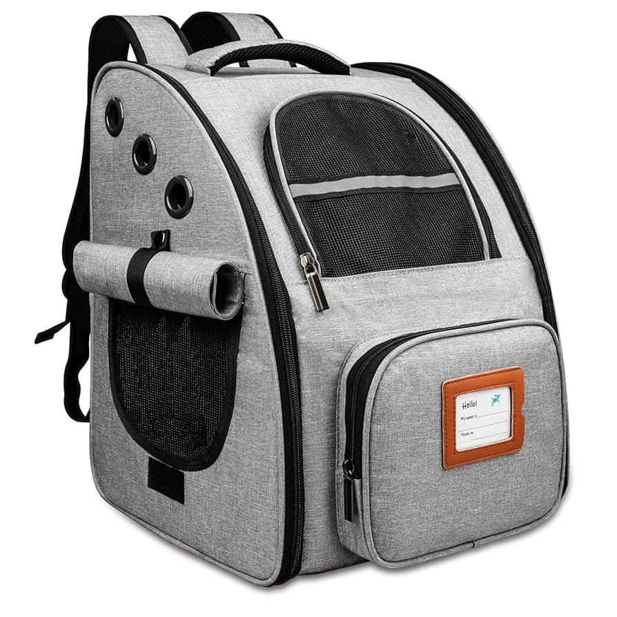 Amazon.co.jp: 最新型 犬 猫 リュック メッシュ窓3つ カーテン