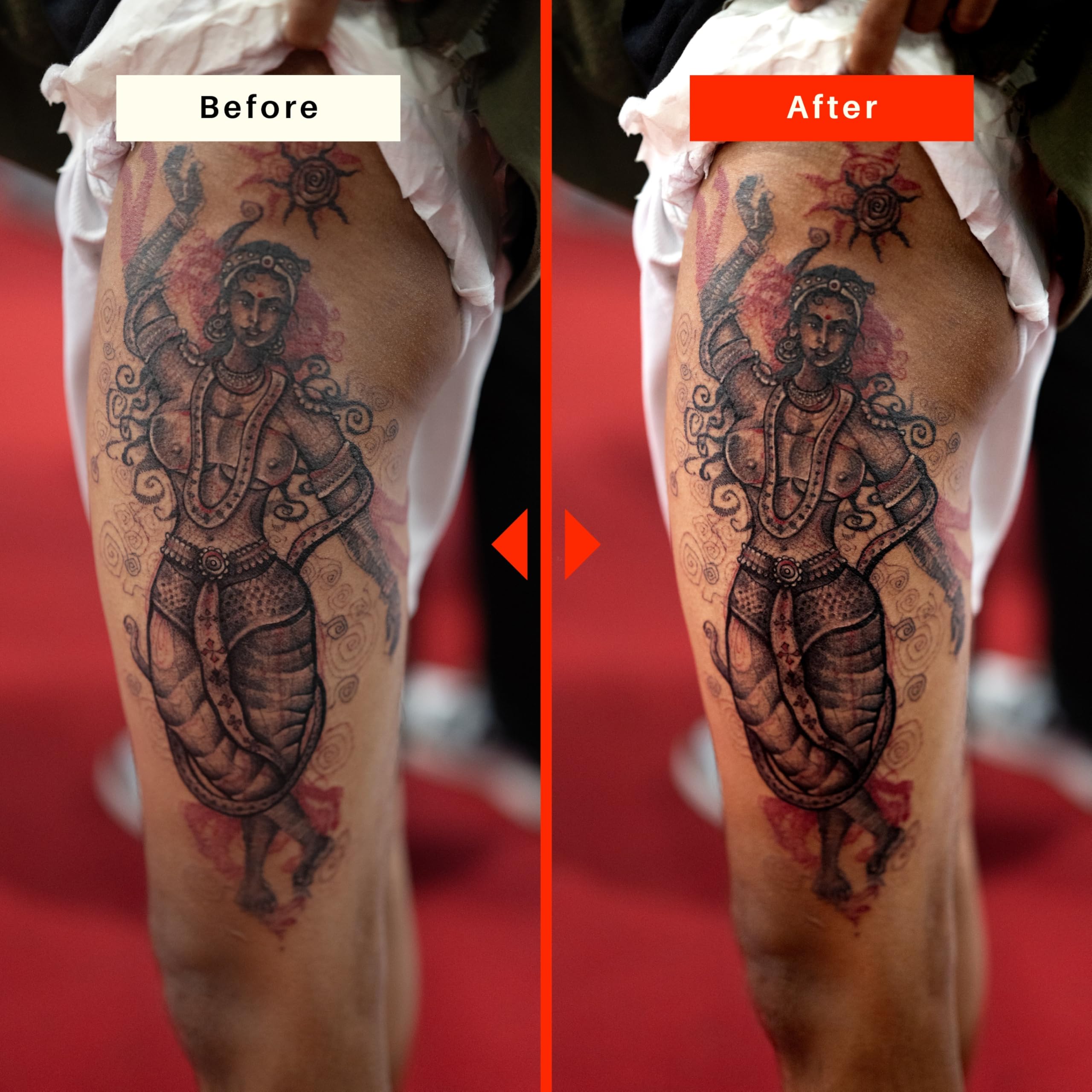 Flaunt Your Ink Tattoo Foam Cleanser | Gentle Cleansing with Dirt Removal & Infection Protection | Enriched with Niacinamide & Betaine | Ideal for Fresh Tattoos 50ml (Pack of 1) 2