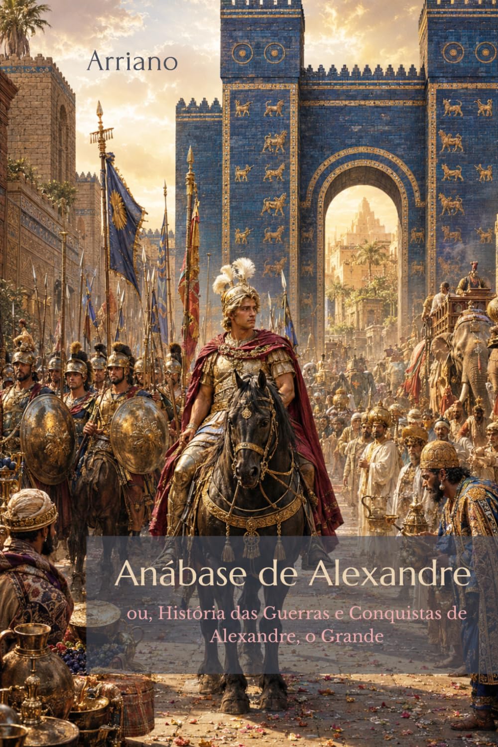 Anábase de Alexandre: ou, História das Guerras e Conquistas de Alexandre, o Grande - Edição completa (traduzido)