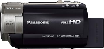 Panasonic HC-V720M-K Digital HD Camcorder V720 with Internal Memory 64GB Black