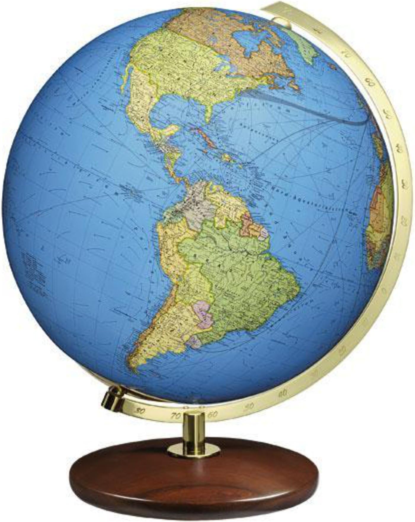 Columbus Frankfurt 20 Inch Illuminated Desktop Globe