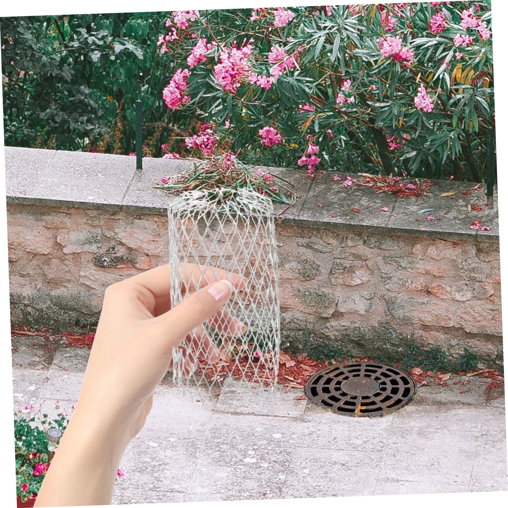 DOITOOL Lot De 8 De Gouttière Pour Toit De Filtre Anti-obstruction De Drain Crépine Pour Gouttière