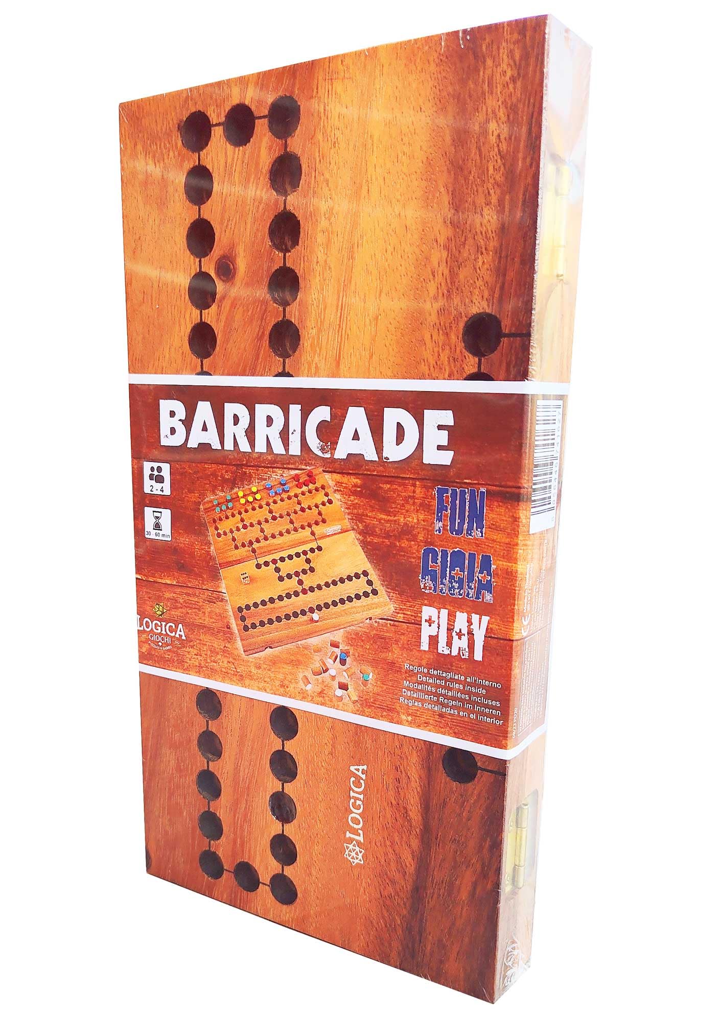 Logica Jeux Art. Barricade - Jeu de Société pour 2/4 Joueurs - Jeu pour Familles