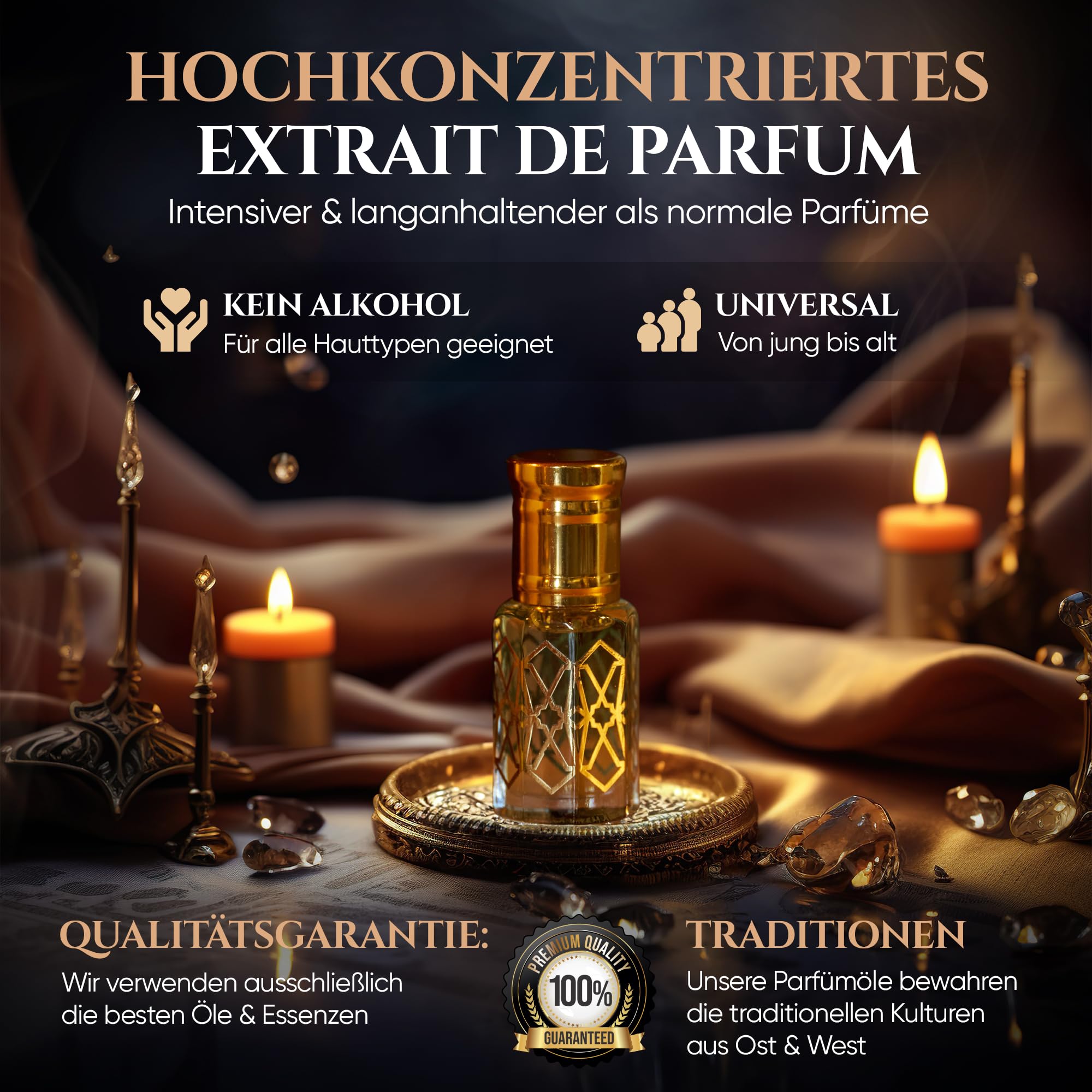 El-Musc Musc Patchouli 6ml Parfümöl - Misk Musk Duft Parfum