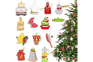 Pioneer Woman 28-Piece Chef Christmas Tree Ornaments