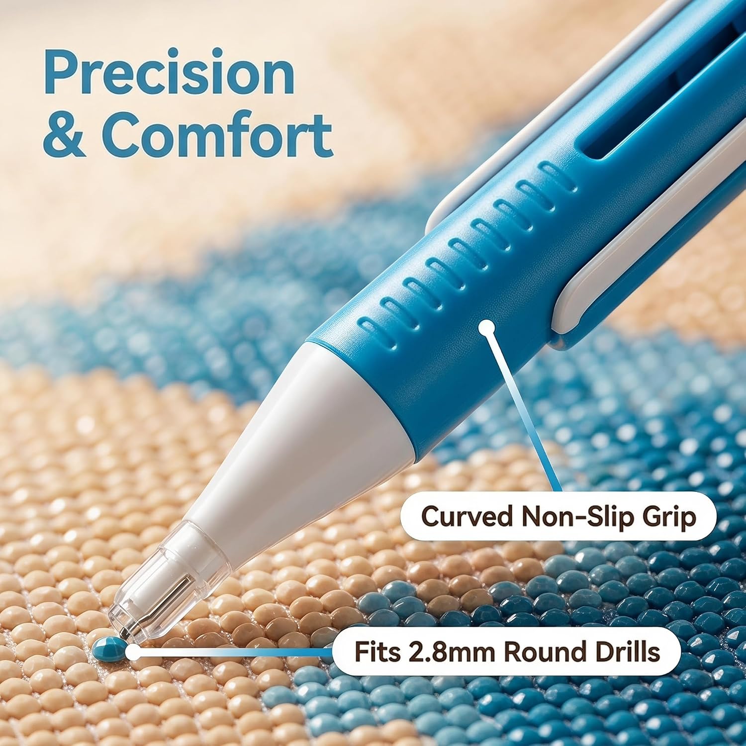 3 Pack Bead Blitz Diamond Art Pen, for 2.8mm Round Drills, DIY Crafts image 4