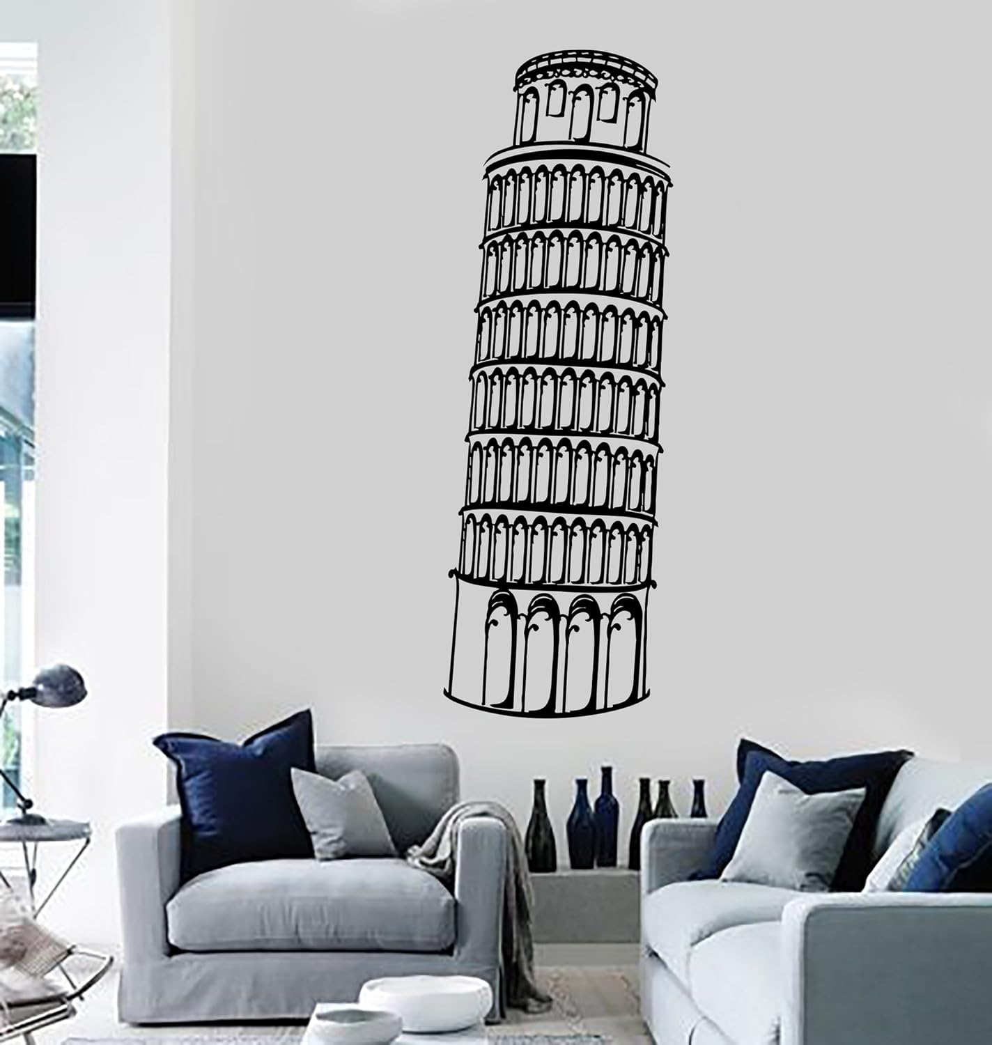 Wallstickers4you Wall Vinyl Marine Fallen Soldier Helmet Rifle Guaranteed Quality Decal (z3450)