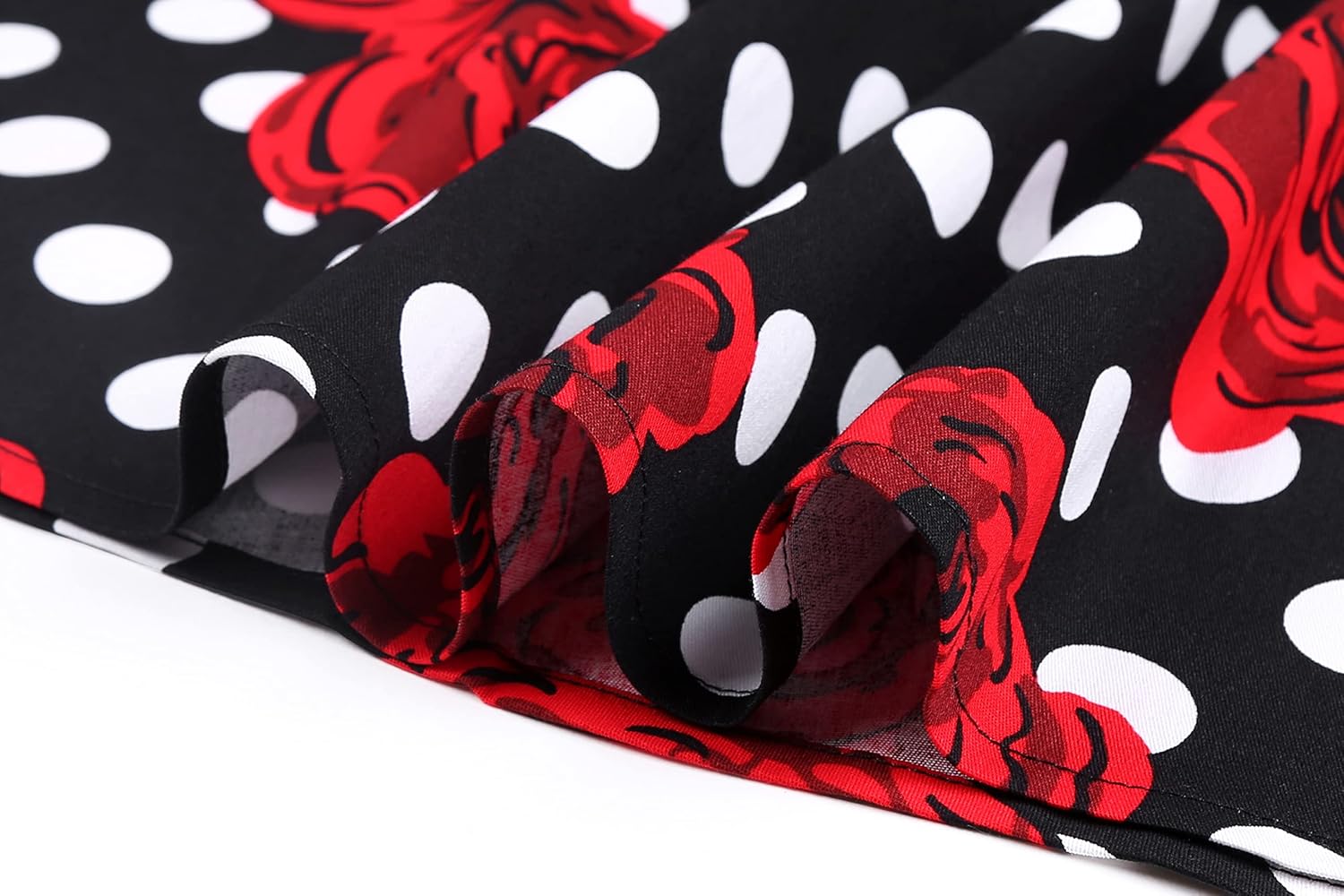 MINTLIMIT Women's 1950s Retro Vintage Cocktail Party 3/4 Sleeve Swing Dress - Image 7