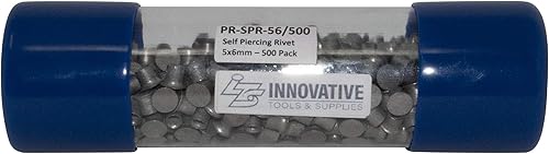 Innovative Tools & Supplies Remaches autoperforantes de 0.197 in (ancho) x 0.236 in (alto) (paquete de 500)