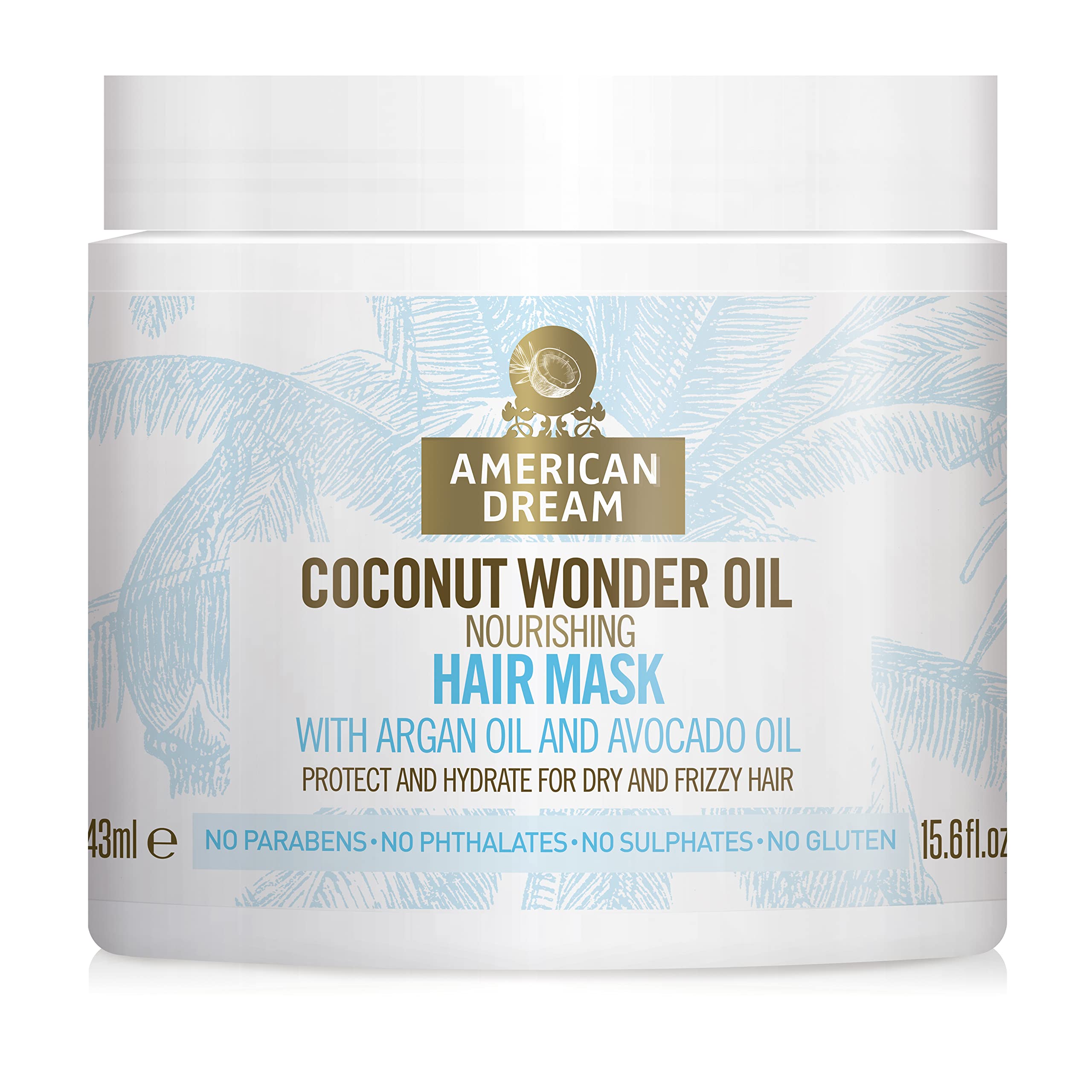 American DreamCoconut Wonder Oil Nourishing Hair Mask with Argan Oil & Avocado Oil