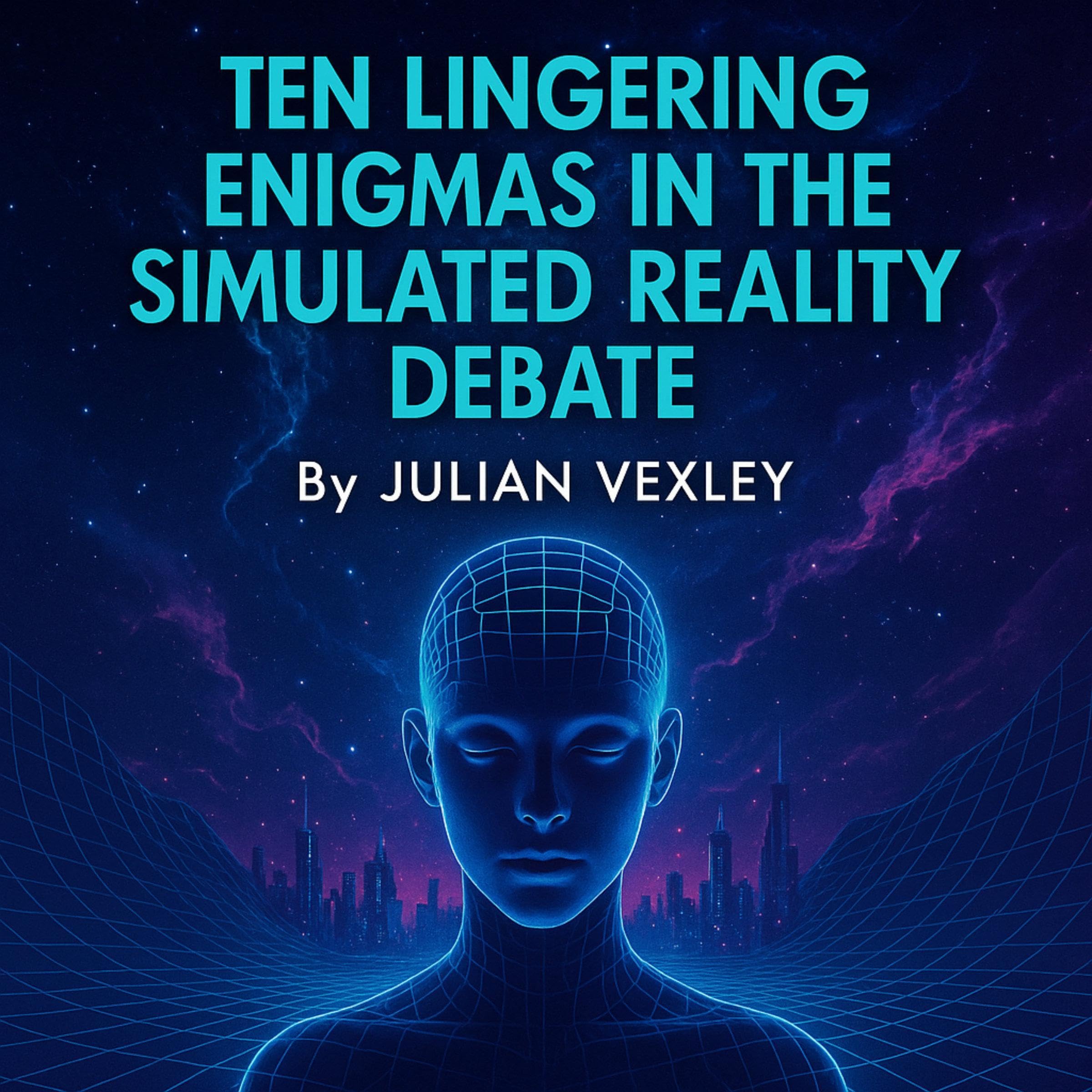 Cover art for Ten Lingering Enigmas in the Simulated Reality Debate