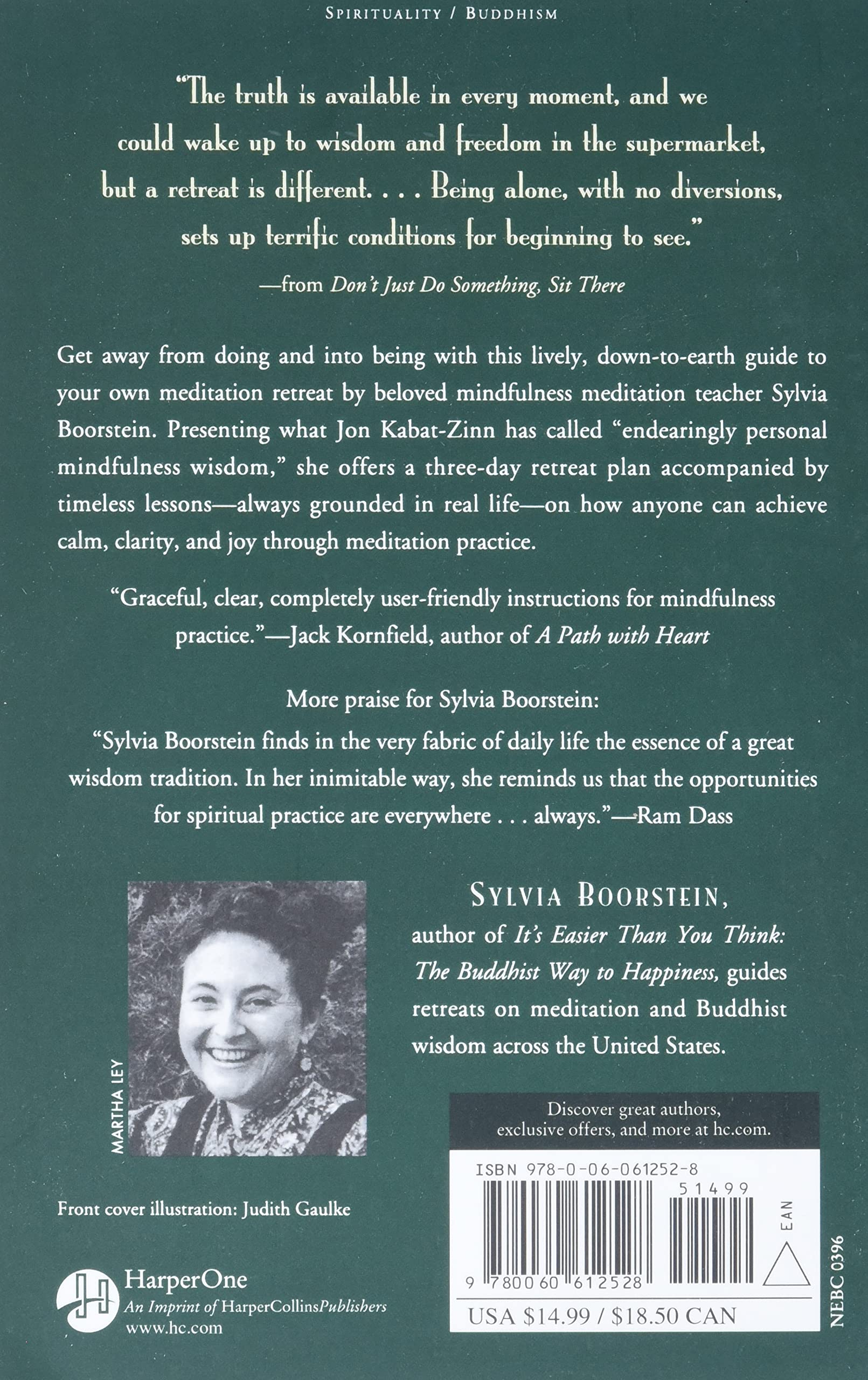 Don't Just Do Something, Sit There: A Mindfulness Retreat with Sylvia Boorstein