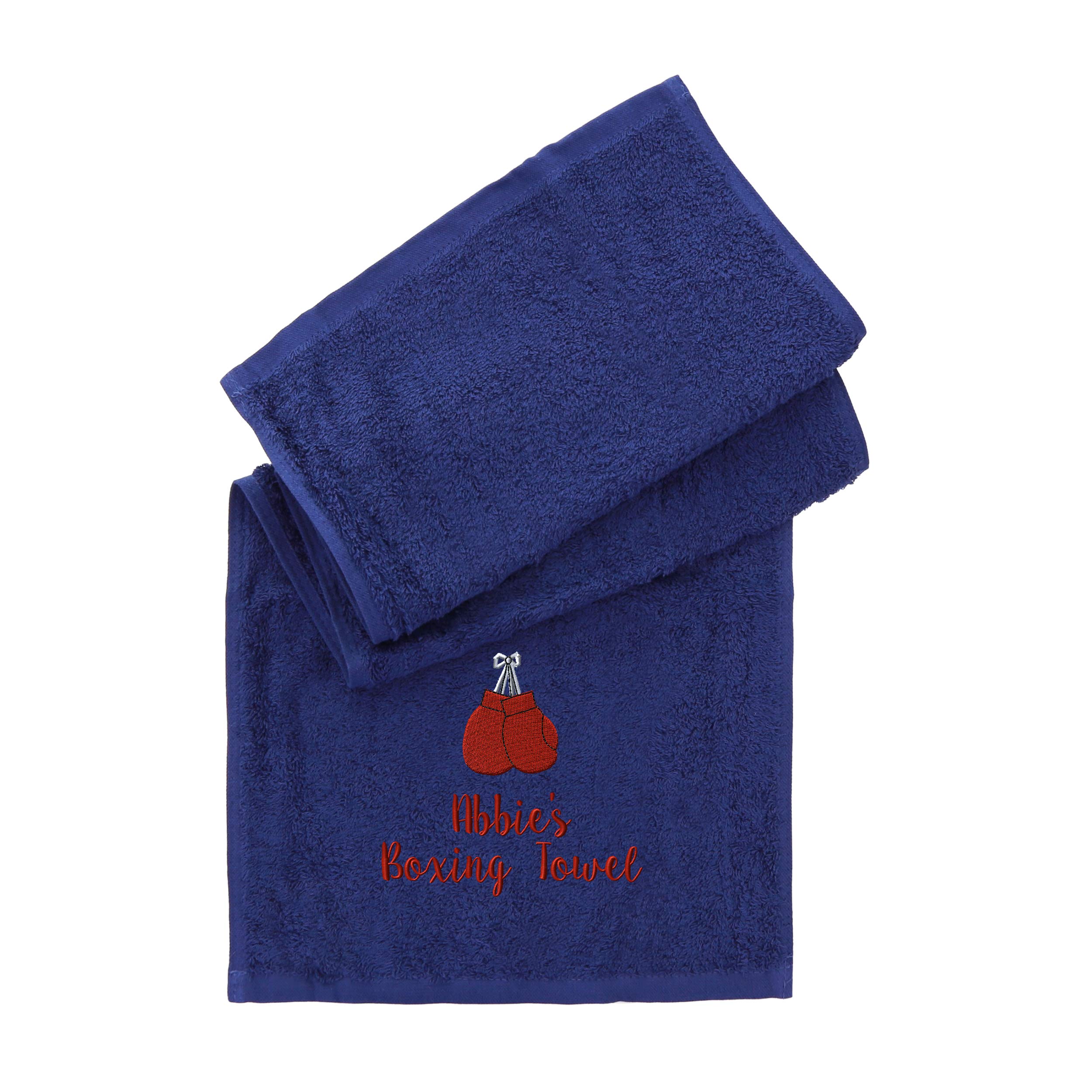 aztex TowelsRus Boxing Deluxe Gym Towel in Navy 30cm x 90cm