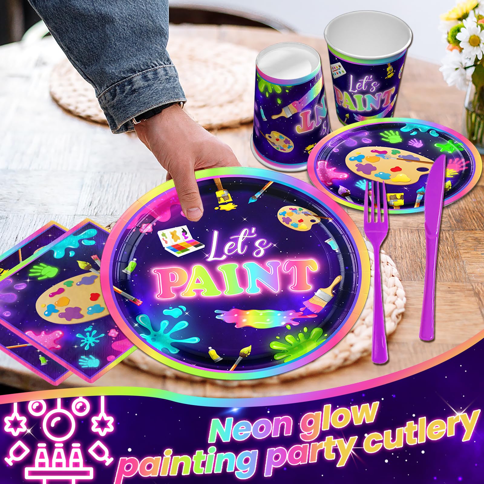 ParPix Nappe D'anniversaire Avec Motif Pixels, 137 X 274 Cm, Motif Pixels, Happy Birthday, Nappe Pour Anniversaire D'enfant, Chemin De Table Pour Fille Garçon