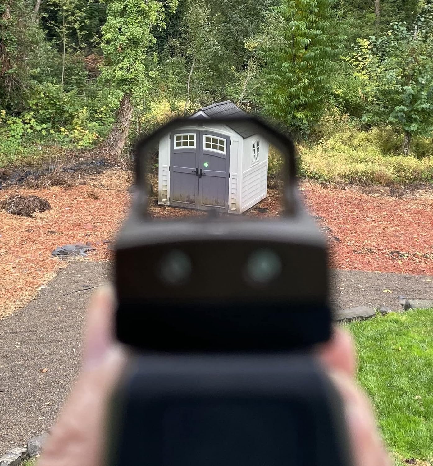 Ade Advanced Optics Python Green Dot Reflex Sight for Handgun - Compatible with Doctor Footprint