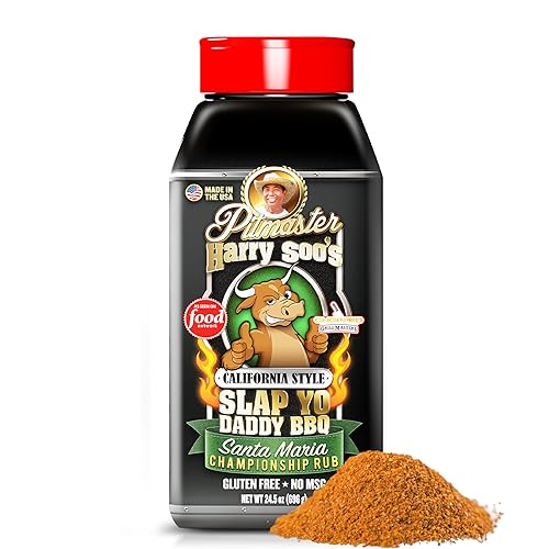 Miniatura 9 de Slap Yo Daddy BBQ Rub Seasoning, Love Meat Tender  Pollo, costillas, pechuga, verduras, tofu, campeonato de cerdo y especias para ahumar y asar a la