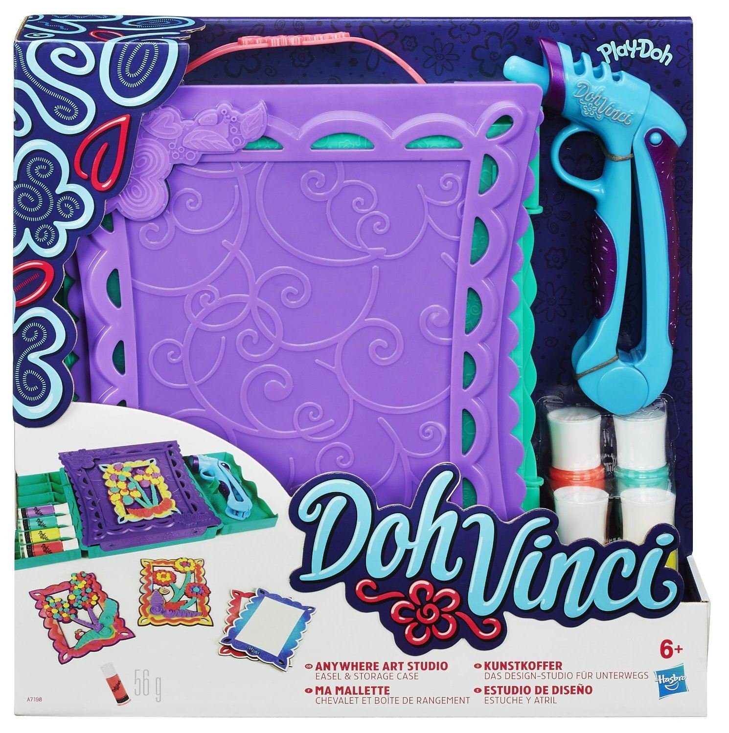 Play-DohHasbro DohVinci A7198EU4 Art Case, Craft Toy