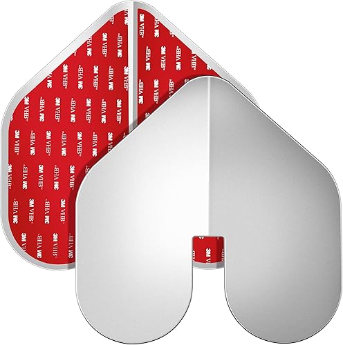 Miniatura 1 de DECOHS 2 protectores de arco para barcos - Protector de arco de acero inoxidable con muescas - Protector de quilla de arco con adhesivo para