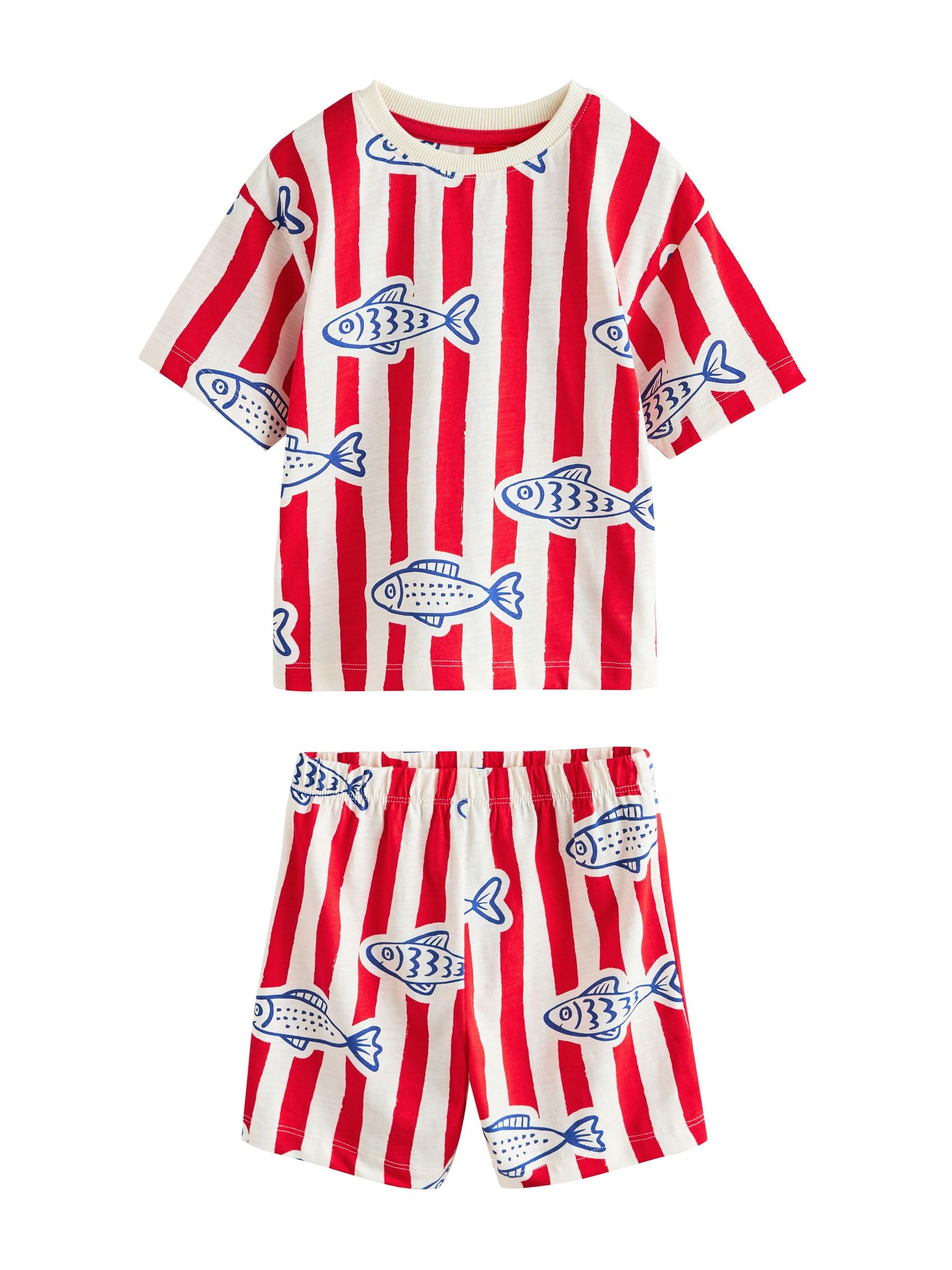 NEXT Jungen Kurze Schlafanzüge, 3er-Pack
