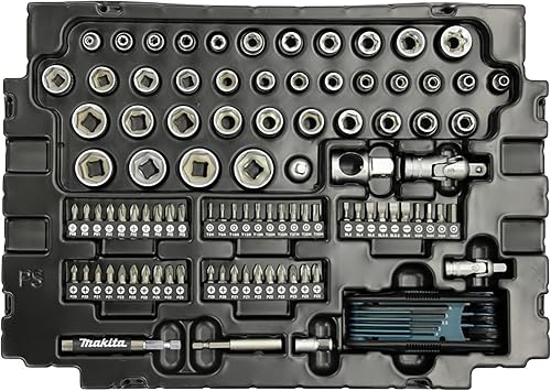 Makita E-08713 120 Piece Maintenance Set Supplied in a Makpac Case - 3