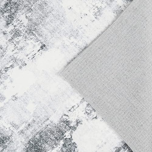 Miniatura 62 de Dripex Alfombra abstracta contemporánea, lavable de 5 x 7 pies, alfombra suave y esponjosa para sala de estar, dormitorio, habitación de los niños