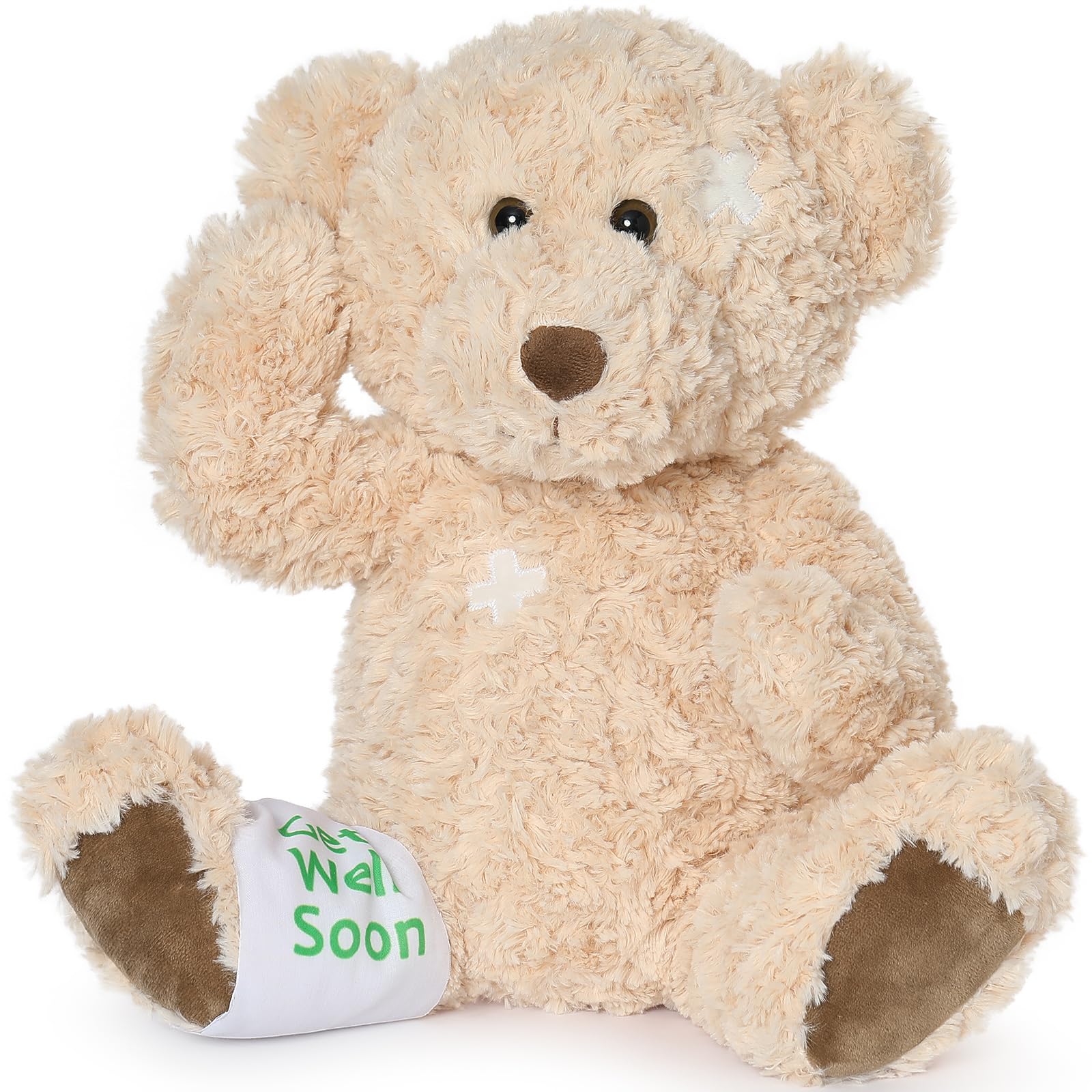 Amazon.co.jp: Muiteiur 13.8インチ Get Well Soon テディベア