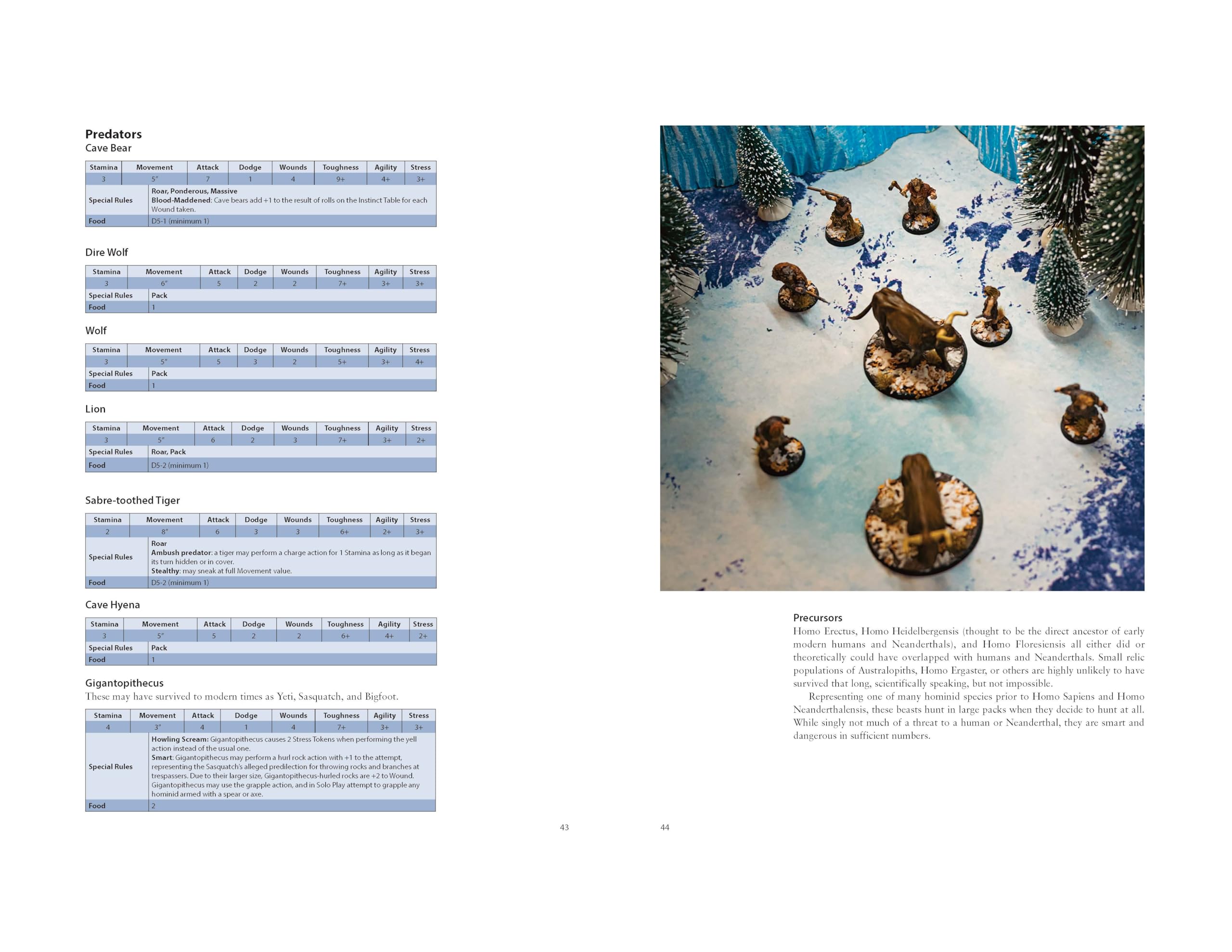 Hide, Stone, and Bone: A Paleolithic Skirmish Wargame: 36