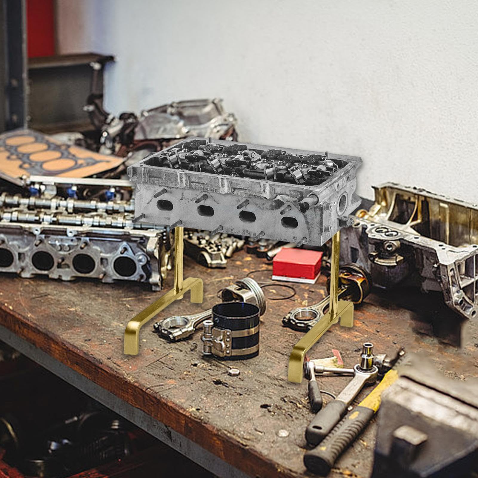 Soporte de culata de motor | Soporte de culata automotriz | Soporte de culata | Soporte de montaje de culata | Soporte de trabajo de culata | Soporte de mantenimiento de culata | Mantenimiento de