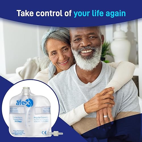 Miniatura 2 de Afex - Sistema de gestión de la incontinencia masculina, ropa interior para incontinencia con diseño de receptáculo bajo para sentarse a largo