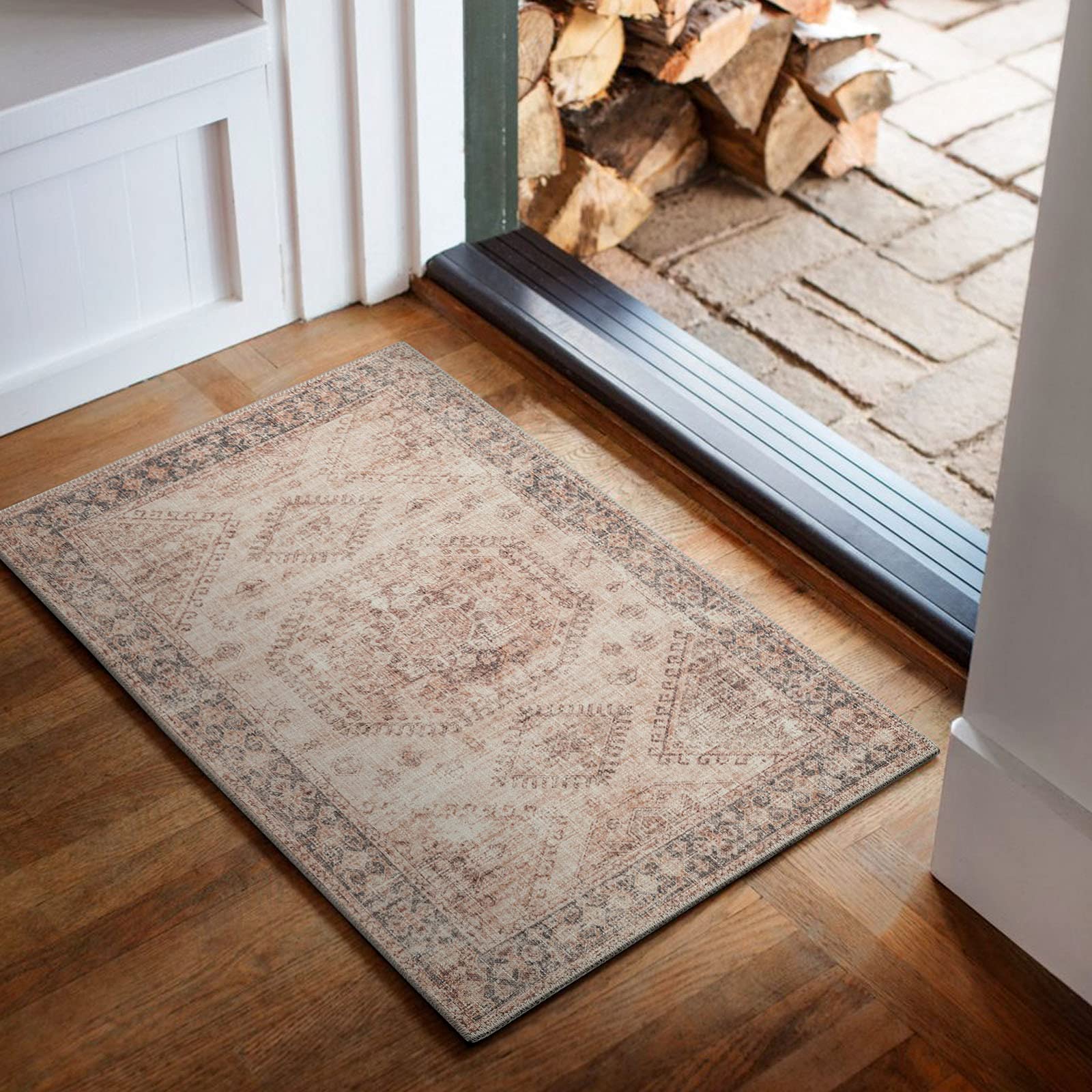 DECOMALL SHMILY 2x3 ft Door Mat Small Rugs for Entrance Welcome Mat, 24x36 inch