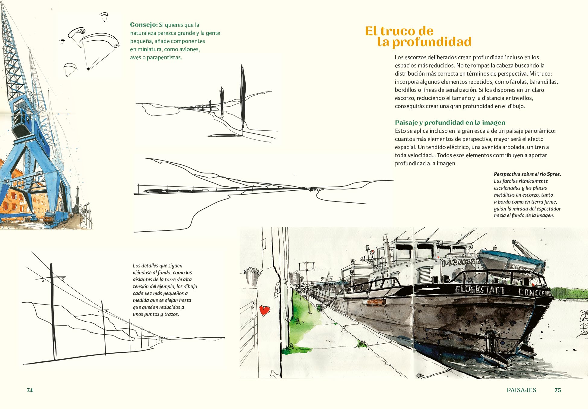 Sketching outside: Cómo plasmar el paisaje, el viento y otros fenómenos naturales en tu cuaderno