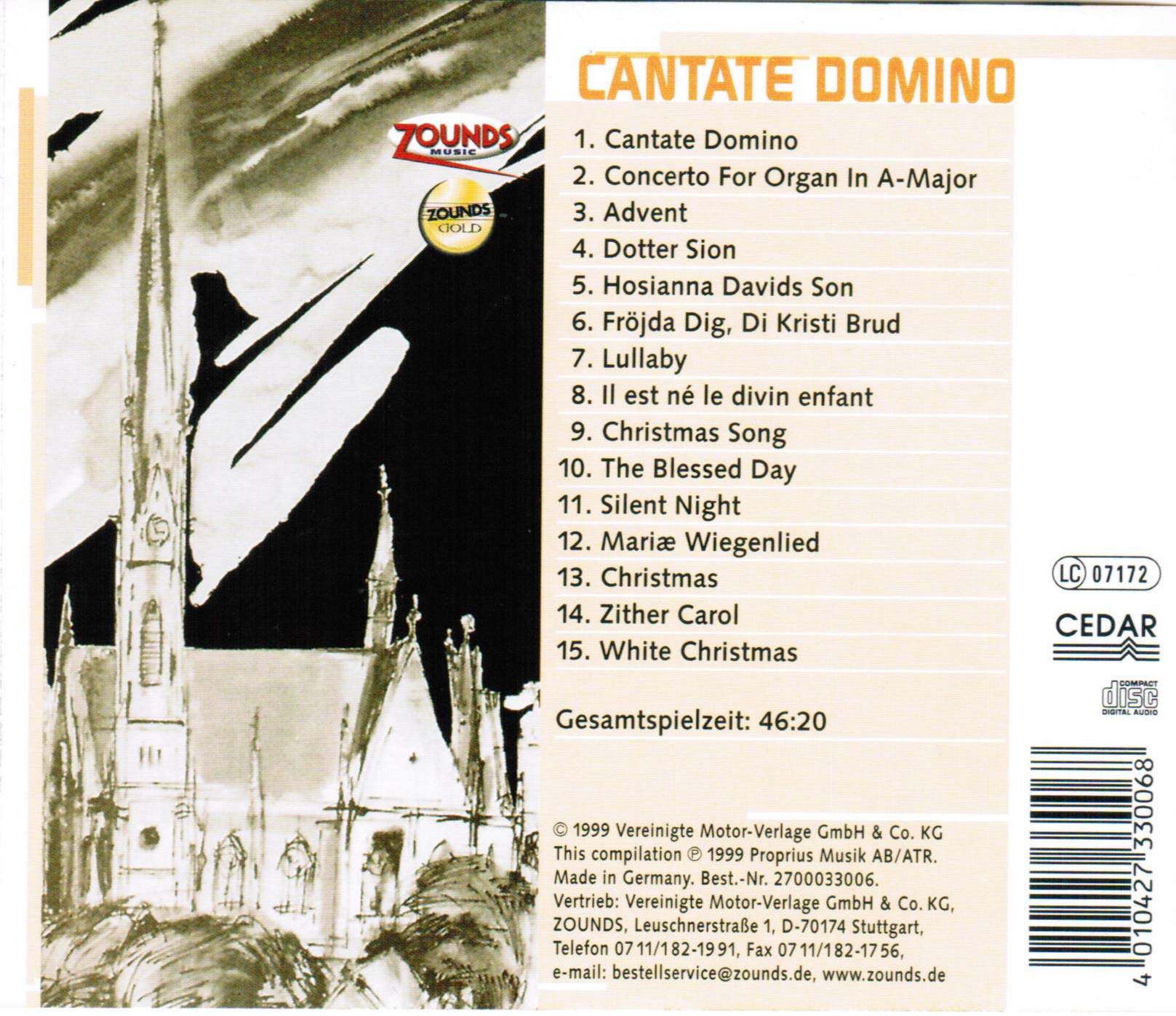 Cantate Domino