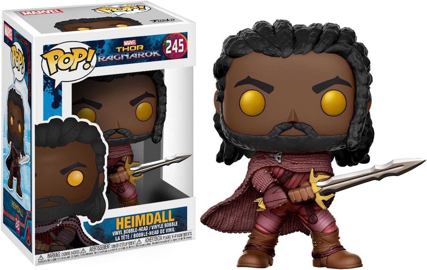 Marvel 13769 Thor Ragnarok Heimdall Pop Bobble Figure