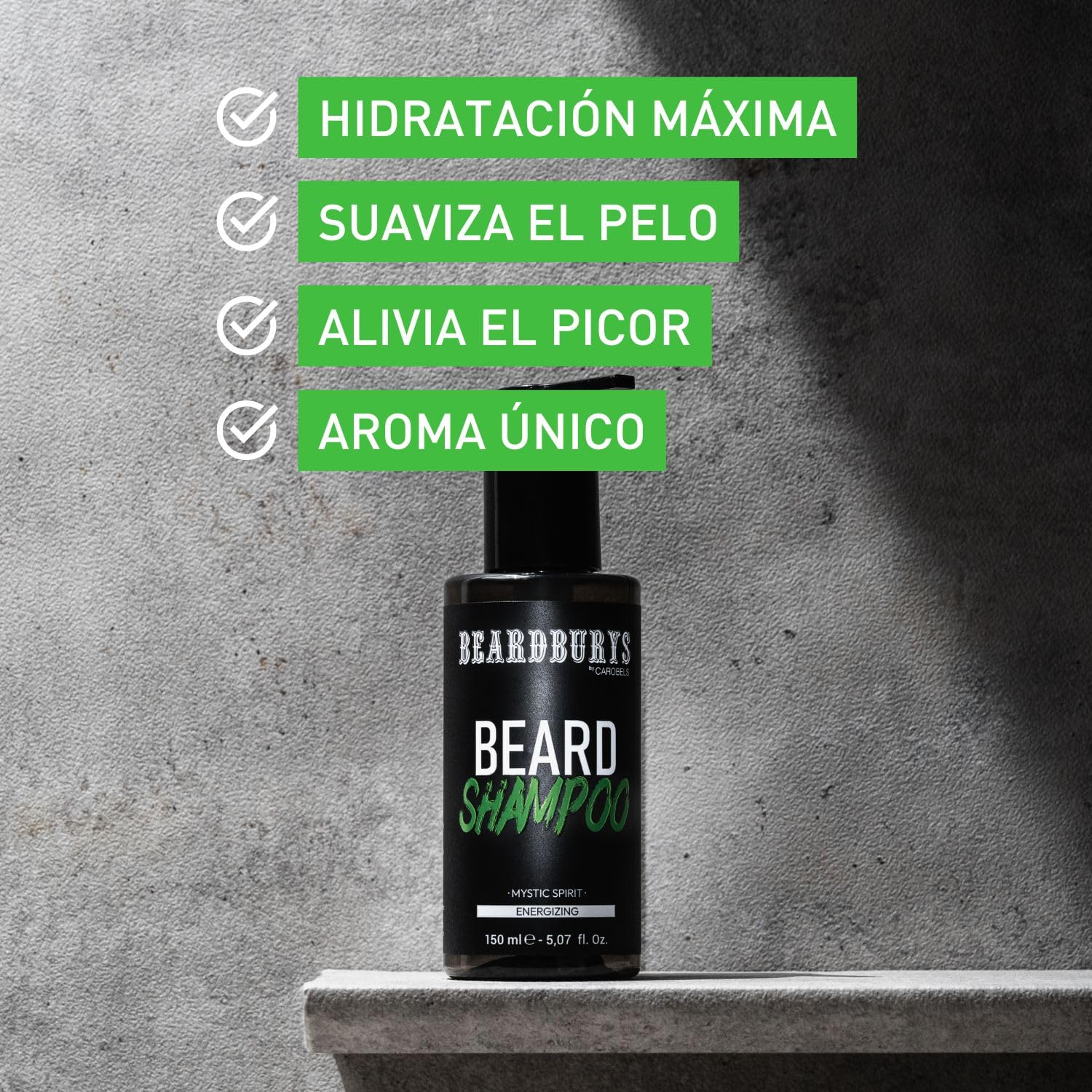 Beardburys - Kit per la cura della barba, da uomo, professionale, shampoo per barba, olio per barba, beauty case, aroma agrume, vegano, regali originali per uomo