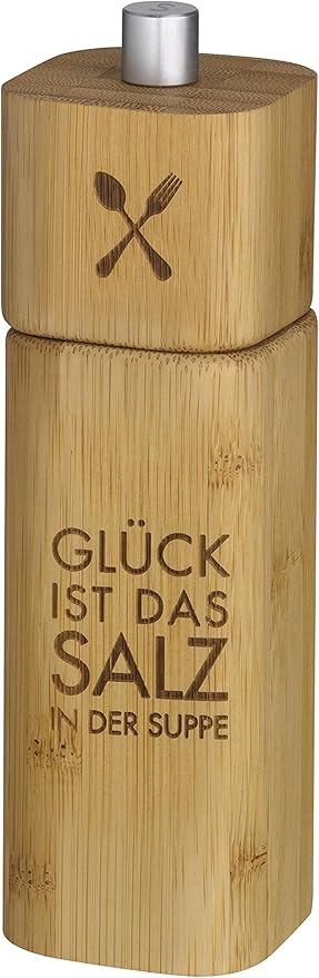 Räder Salzmühle Glück ist das Salz in der Suppe