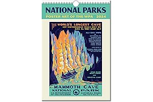 National Parks Poster Art Wall Calendar 2021