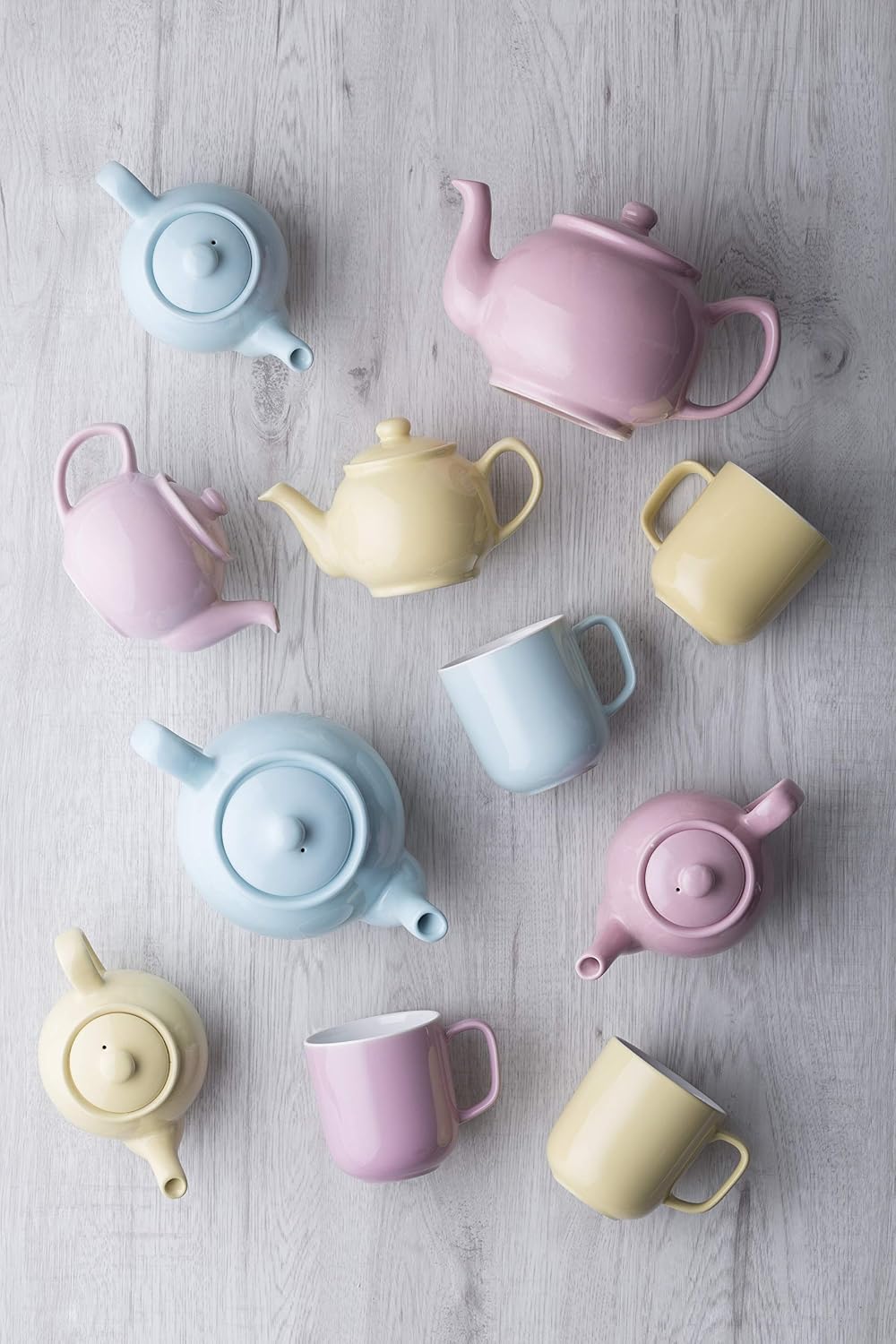 Price & Kensington 110 cl, 6 Cup Stoneware Teapot, Pastel Blue - Image 5