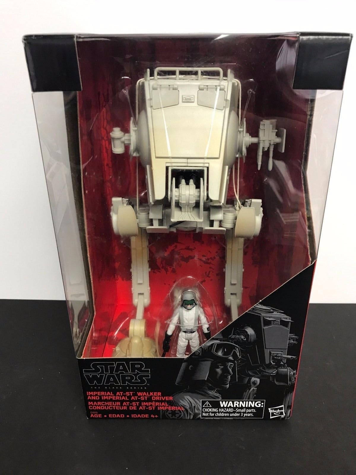The Black Series 2016 Star Wars Imperial at-ST Walker and Driver Action Figure