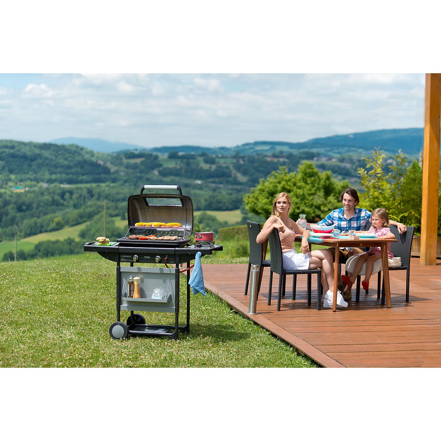 Campingaz Texas Revolution Grill Barbecue 80 x 33.5 x 40 cm 29.5 Kg