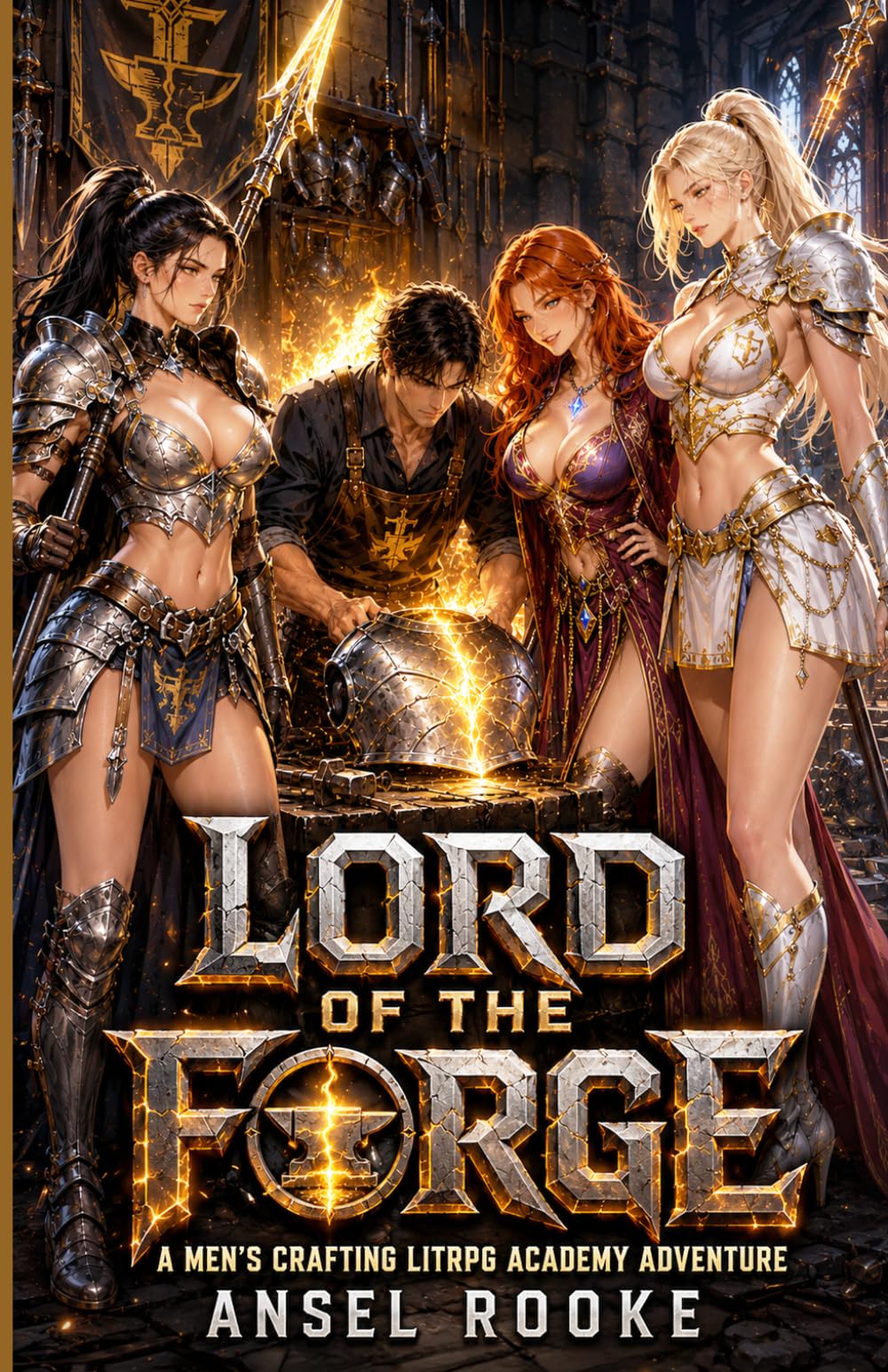 Lord of the Forge: A Men’s Crafting LitRPG Academy Adventure