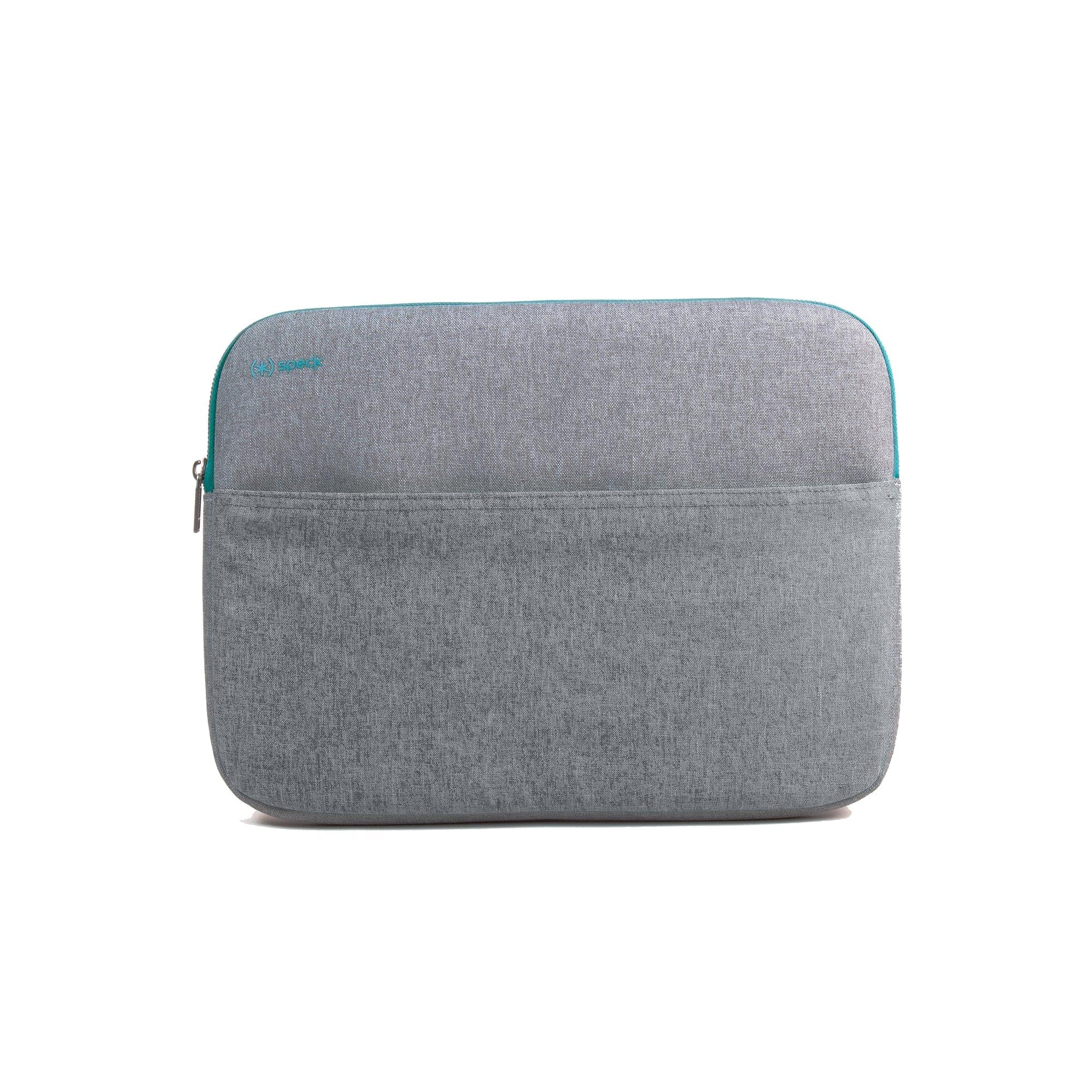 Speck Transfer Pro-Pocket - Funda universal para portátil de 15 a 16 pulgadas con bolsillo frontal, funda protectora duradera para portátiles y tabletas, compatible con computadoras MacBook, suéter