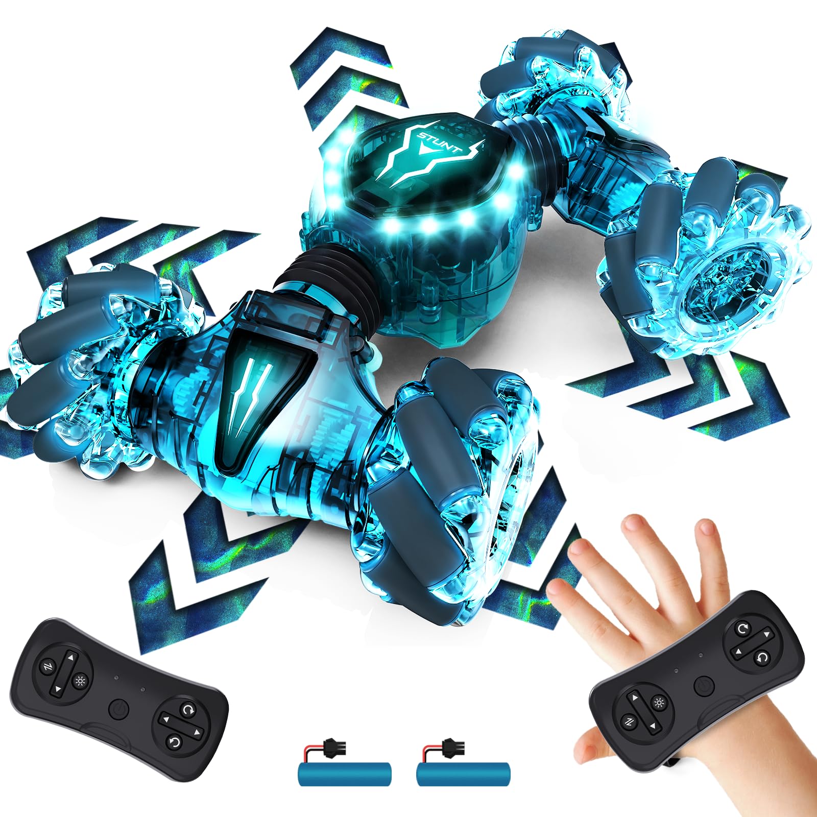ラジコン道具 Amazon.co.jp: Tecnock ラジコンカー ジェスチャーラジコン 子供
