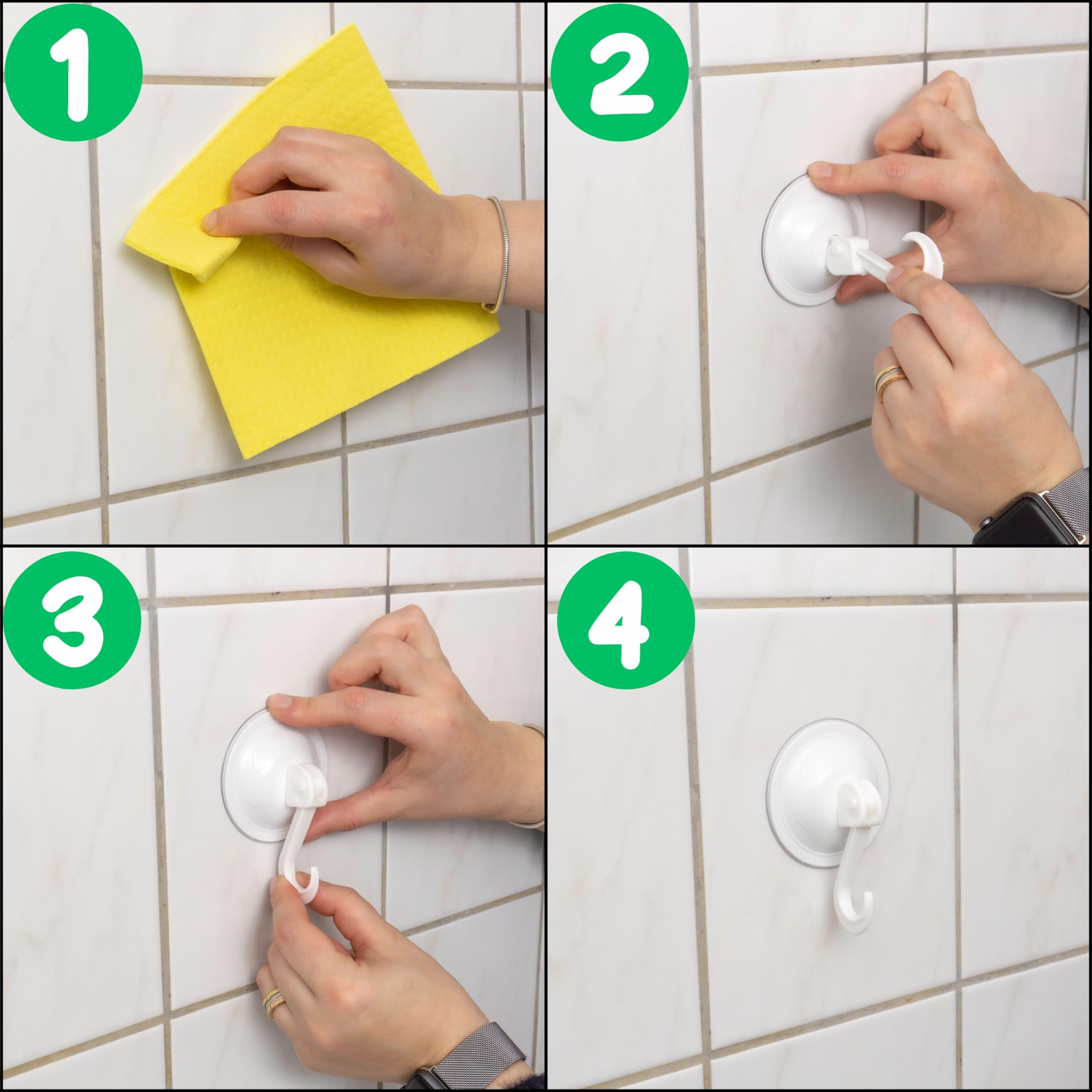 1 pezzo Organizer per giocattoli da bagno con 3 scomparti e apertura