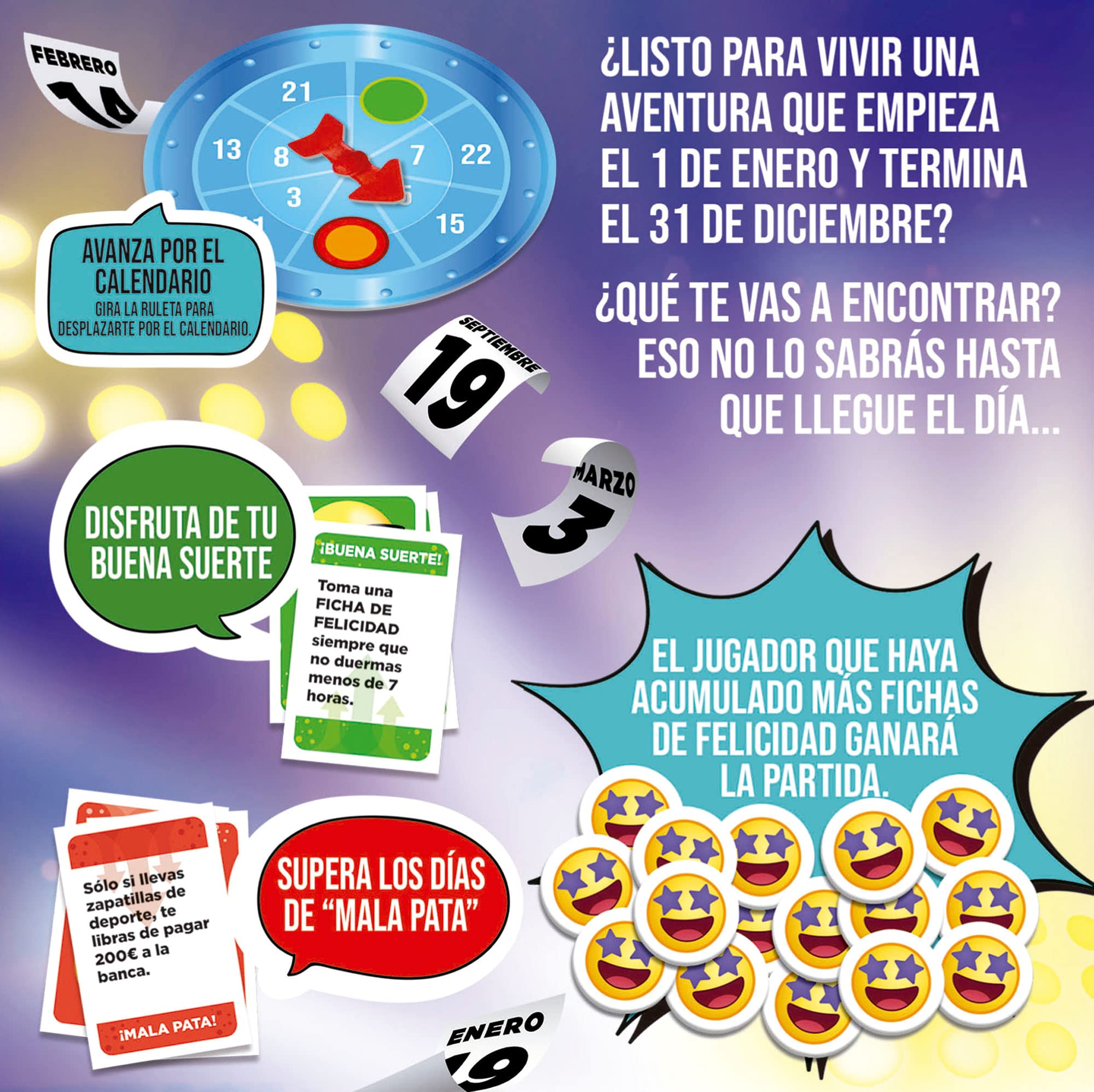 JUEGO Mesa Familiar JUEGO del AÑO EDUCA