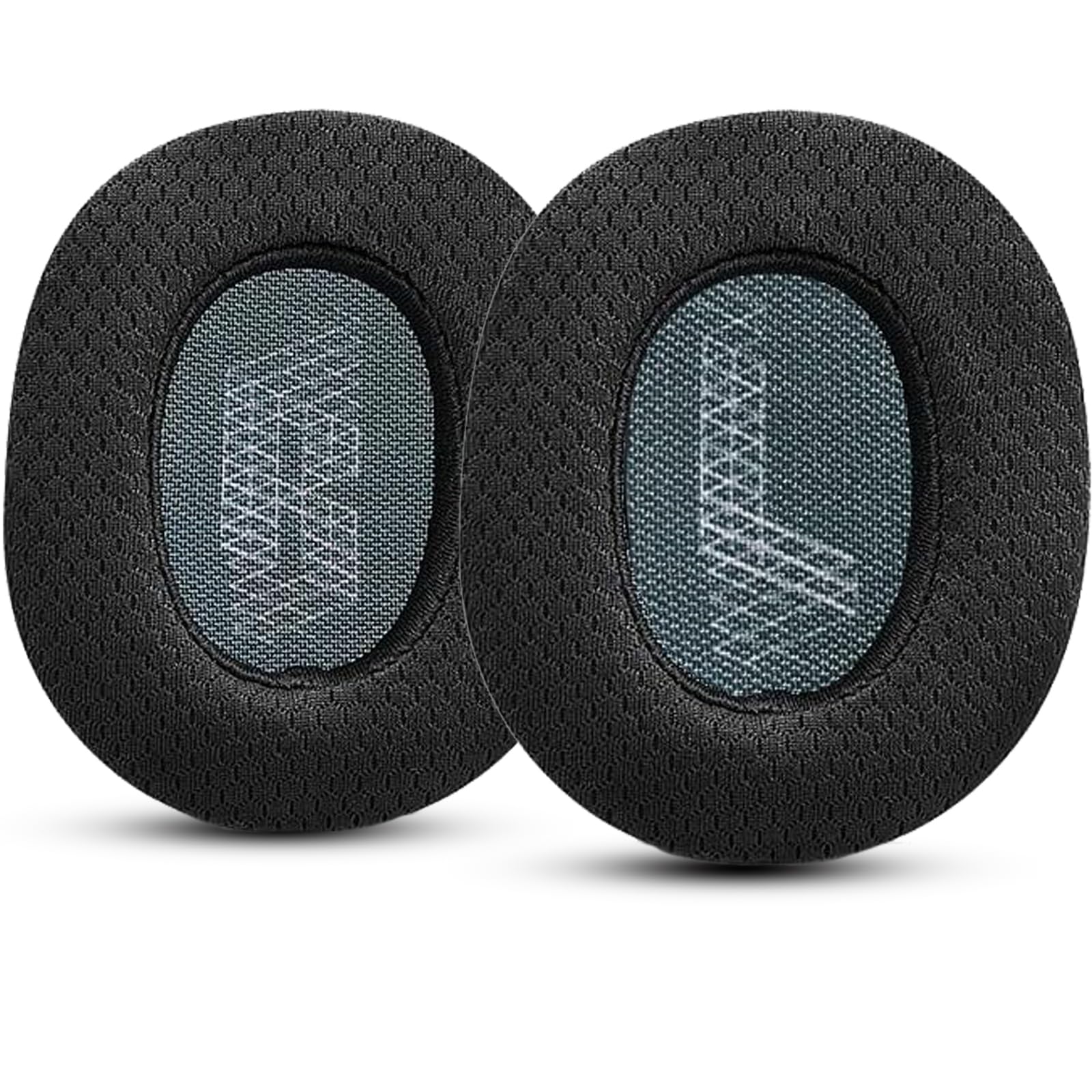 Football mesh Braid，ACCIUK Replacement Ear Pads for JBL E65/Live 650/Live 660 Headphones. Made of Soft and Breathable Football mesh Braid and Memory